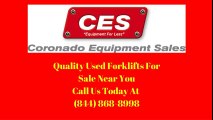 Propane Used Forklifts For Sale Encinitas CA (844) 868-8998