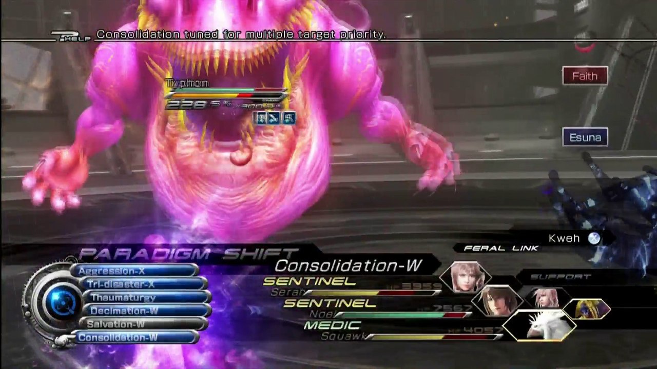 FINAL FANTASY 13-2 (HD) SEXY SERAH BEACHWEAR (78) HOW TO BEAT ULTROS AND TYPHON & TYPHON MONSTER CRYSTAL CAPTURE!