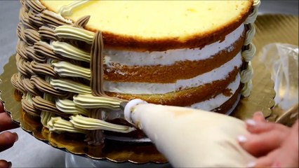 How to Make 3D Basket of Flowers Cake