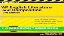 [READ] EBOOK CliffsNotes AP English Literature and Composition, 3rd Edition (Cliffs AP) BEST