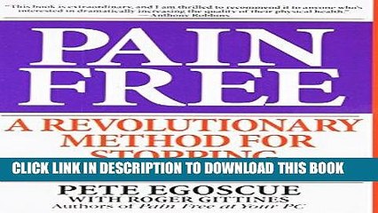 [PDF] Pain Free: A Revolutionary Method for Stopping Chronic Pain Full Online