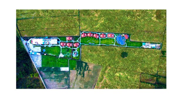 Complete View of Jim Corbett Resorts - Resort De Coracao