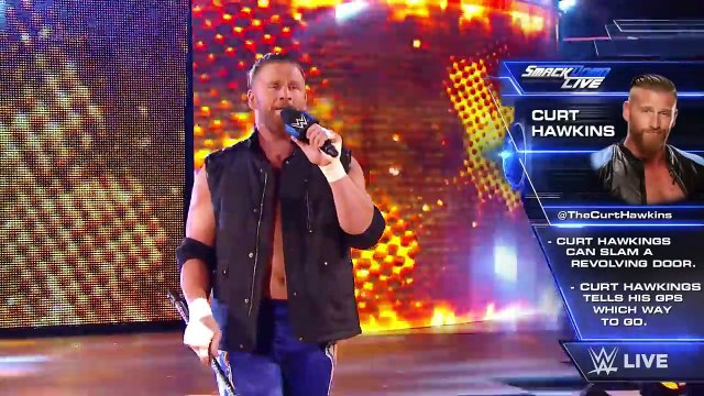 Dolph Ziggler vs. Curt Hawkins — Intercontinental Title Open Challenge: SmackDown LIVE, Nov. 1, 2016