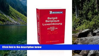 Big Deals  Belgium Luxembourg 2015 (Michelin Guides)  Full Read Most Wanted