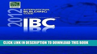 [FREE] EBOOK 2012 International Building Code (International Code Council Series) BEST COLLECTION