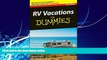 Books to Read  RV Vacations For Dummies  Best Seller Books Best Seller