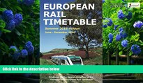 Big Deals  European Rail Timetable Summer, 2016: June - December 2016  Best Seller Books Best Seller