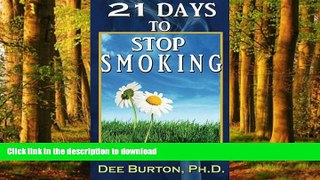 Buy books  21 Days to Stop Smoking