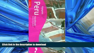 FAVORITE BOOK  Footprint Peru Handbook FULL ONLINE