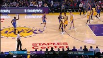 Stephen Curry's Tough Layup Finish | Warriors vs Lakers | November 4, 2016 | 2016-17 NBA Season
