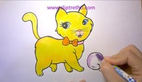 How to draw a cat cute easy_ Draw cat_ Draw cat for kids step by step easy