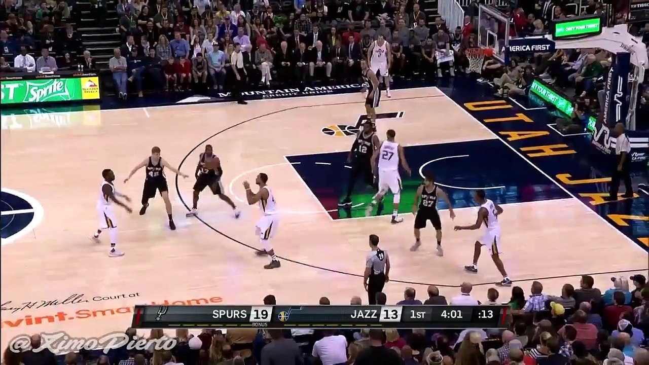 San Antonio Spurs vs Utah Jazz - Full Game Highlights  November 4, 2016  2016-17 NBA Season