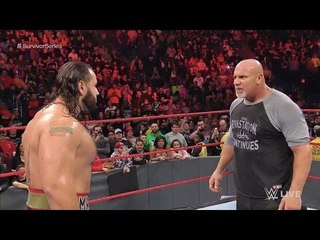 Goldberg vs Rusev Full Match - WWE Superstars 4 November 2016