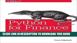 [PDF] Python for Finance: Analyze Big Financial Data Full Collection