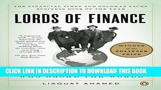 [PDF] Lords of Finance: The Bankers Who Broke the World Popular Collection
