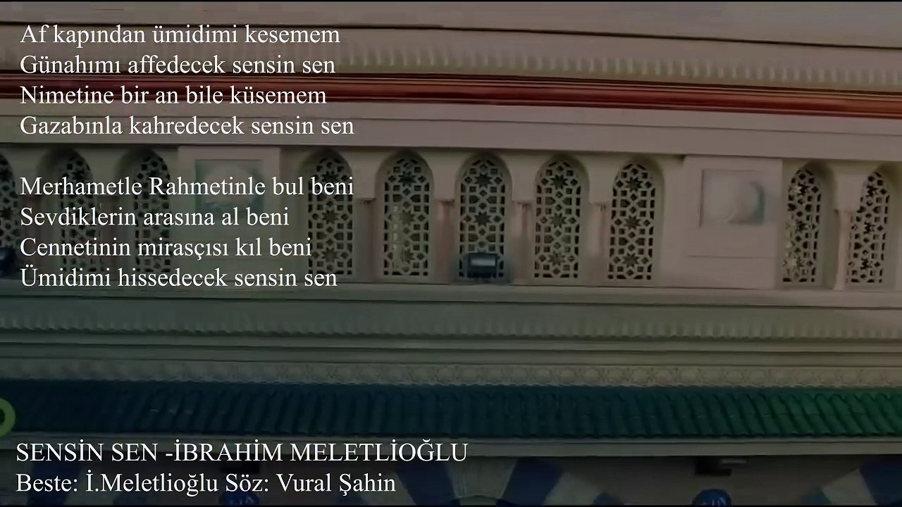 İLAHİ- SENSİN SEN