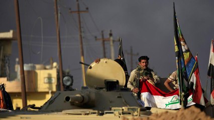 افتتاح اردوگاه حسن شام، همزمان با کنترل ارتش عراق بر چندین منطقه موصل