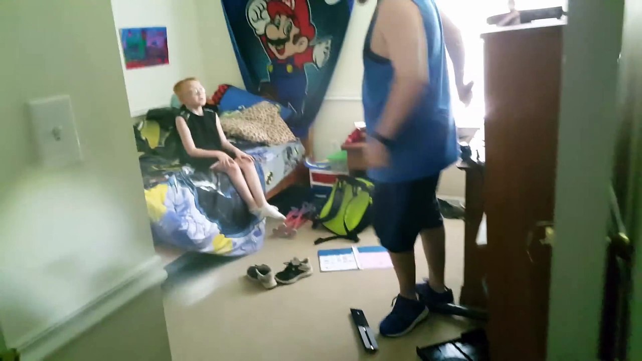 Dad destroys Sons Xbox One PRANK!