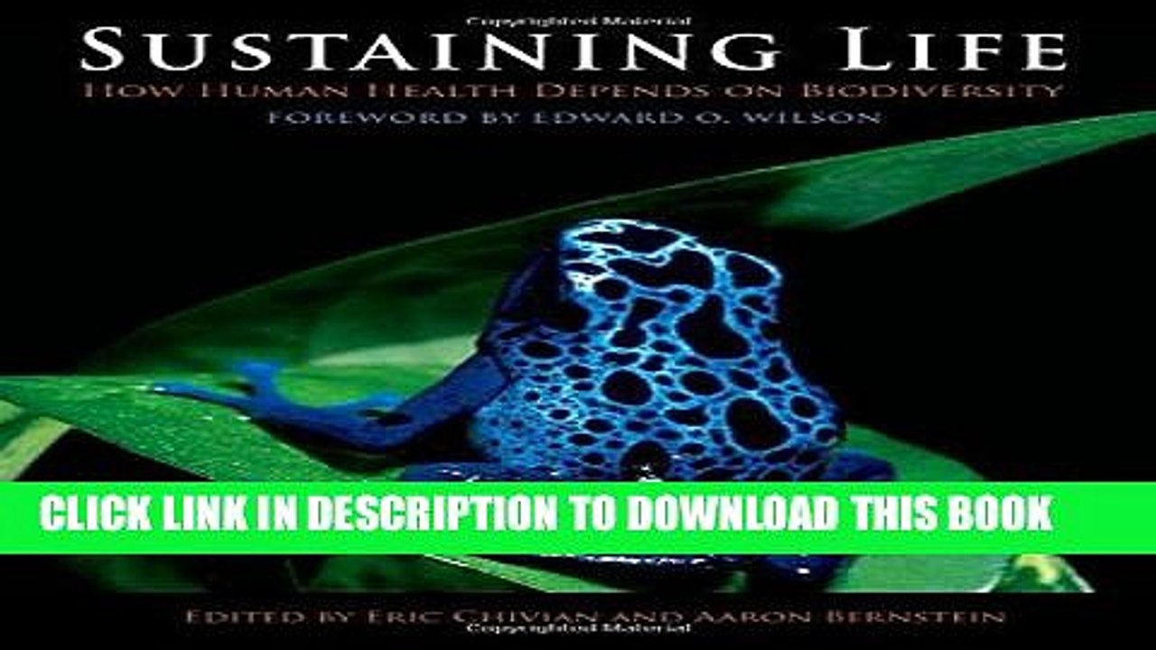 [PDF] Sustaining Life: How Human Health Depends on Biodiversity Popular Online