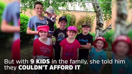 Ce garçon de 12 ans confectionne des ours en peluche pour les enfants malades