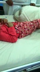 Brain Damaged child.