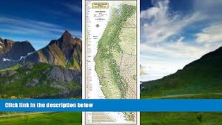 Books to Read  Pacific Crest Trail Wall Map [Boxed] (National Geographic Reference Map)  Best