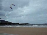 kitesurfing on doogort achill