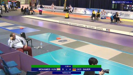 CdM FD St Maur - T64 SAUER (GER) vs MOHAMED (HUN)