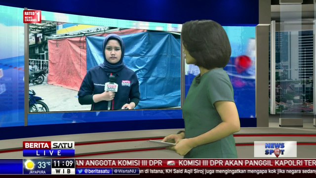 Mini Market yang Dijarah di Penjaringan Dijaga Ketat