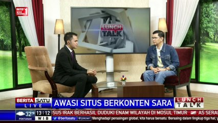 Lunch Talk: Awasi Situs Berkonten Sara #1
