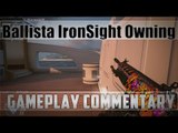 Ballista IronSight Owning Black Ops 2 Gameplay Commentary