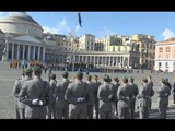 Napoli - 4 Novembre, Festa dell'Unità Nazionale in Piazza Plebiscito (04.11.16)