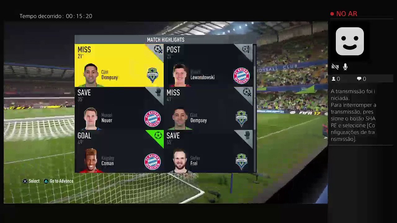 Transmissão ao vivo do PS4 de carlospmassava (9)