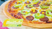 Sucuklu Pizza Nasıl Yapılır? | Sucuklu Pizza Tarifi