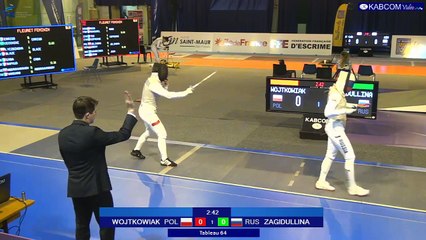 CdM FD St Maur - T64  ZAGIDULLINA (RUS) VS WOJTKOWIAK (POL)