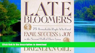 Buy books  Late Bloomers online pdf
