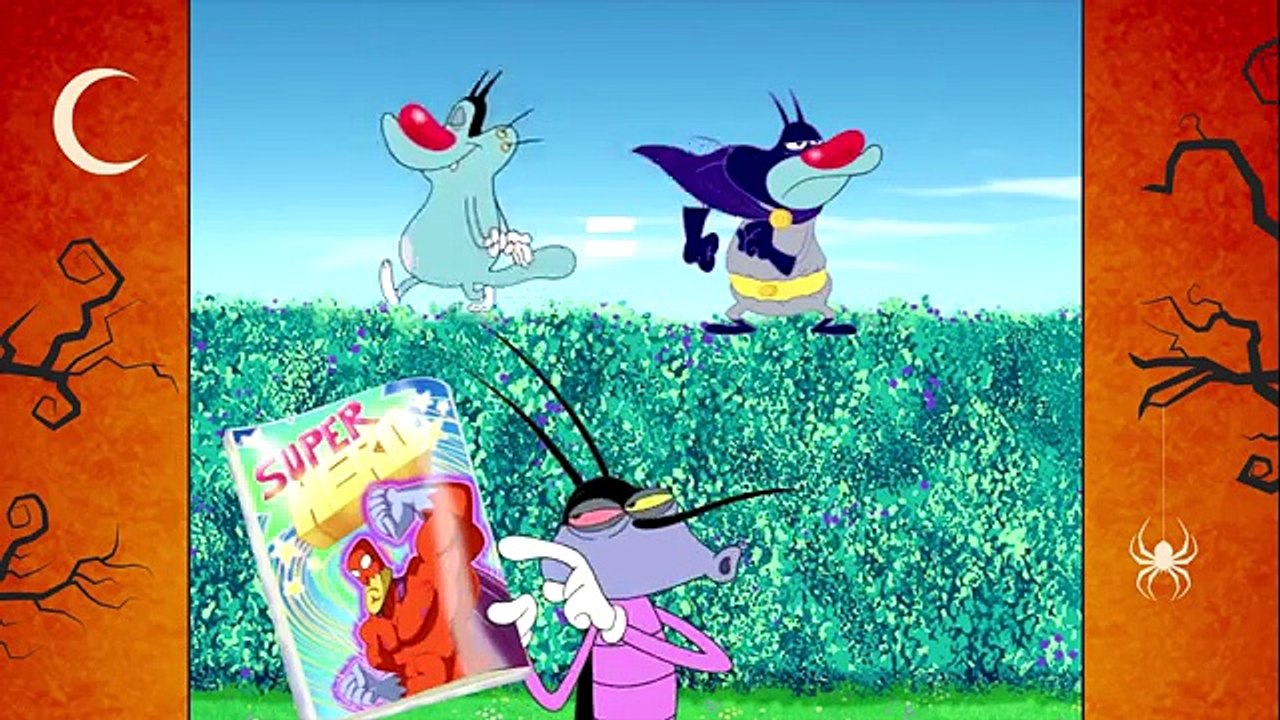 Oggy and the Cockroaches - Live Halloween Compilation #Super-Hero - YouTube