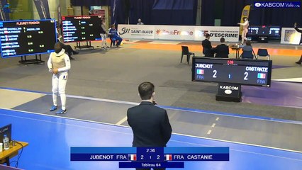 CdM FD St Maur - T64 JUBENOT (FRA) vs CASTANIE (FRA)