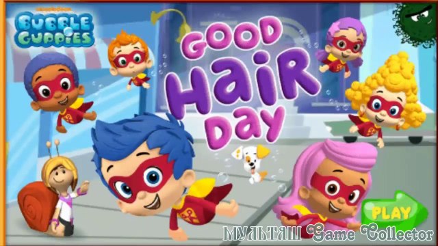 BUBBLE GUPPIES Full Episodes Nick Jr New-GOOD HAIR DAY | Гуппи и Пузырики | English Game for Kids