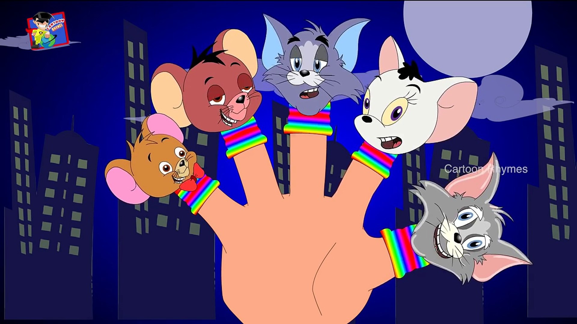 Finger Mouse Cartoon