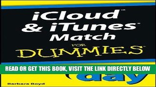 [EBOOK] DOWNLOAD iCloud and iTunes Match In A Day For Dummies READ NOW