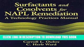 Best Seller Surfactants and Cosolvents for NAPL Remediation A Technology Practices Manual (AATDF
