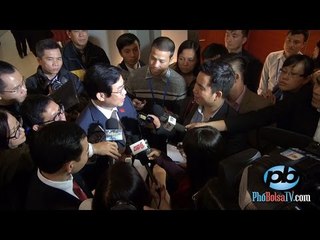 Bộ trưởng Nguyễn Bắc Son trả lời về các tin đồn liên quan đến đại hội Đảng CSVN 12