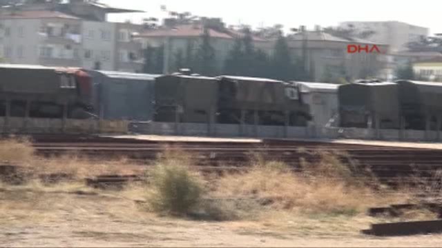 Gaziantep Ankara'dan Suriye Sınırına Askeri Sevkiyat