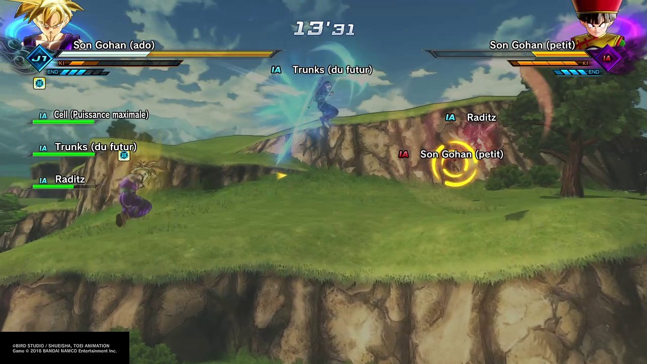 DBZ Xenoverse 2 : San Gohan SS2 vs San Goku (PS4) Part 2