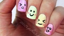 Cute Japanese Emoji Nails