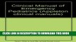[FREE] EBOOK Clinical Manual of Emergency Pediatrics (Appleton clinical manuals) ONLINE COLLECTION