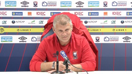 La conférence de presse avant SMCaen - OGC Nice