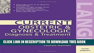 [READ] EBOOK CURRENT Obstetric   Gynecological Diagnosis   Treatment ONLINE COLLECTION