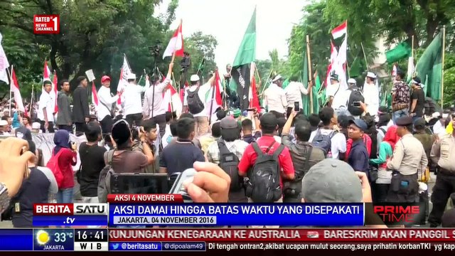 Presiden dan Kompolnas Apresiasi Kinerja Polri Atasi Aksi 4 November
